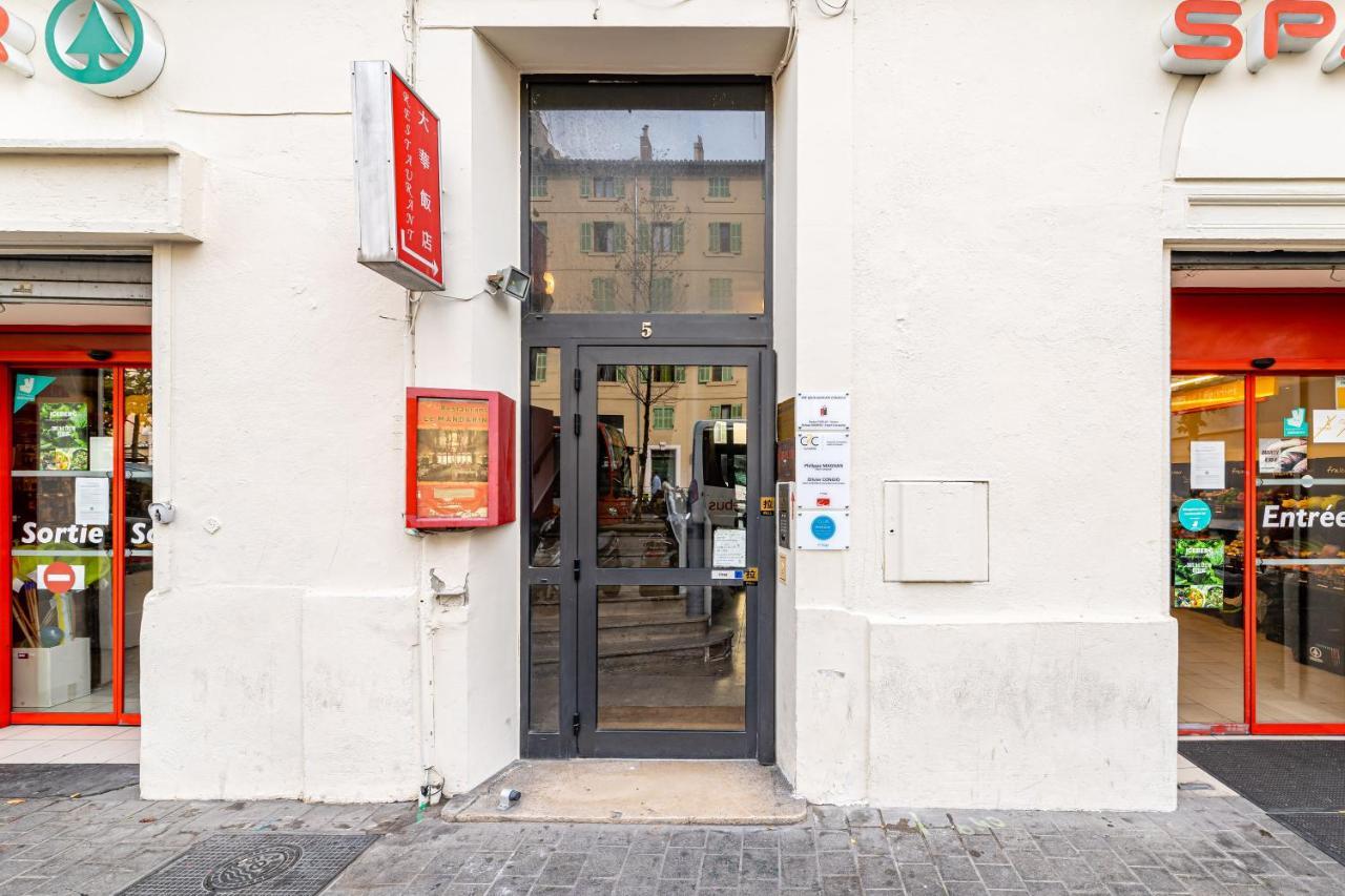 Studio Travel 24M2, 120M Vieux-Port ,Clim , Wifi ,Acces Autonome Avec Code مارسيليا المظهر الخارجي الصورة